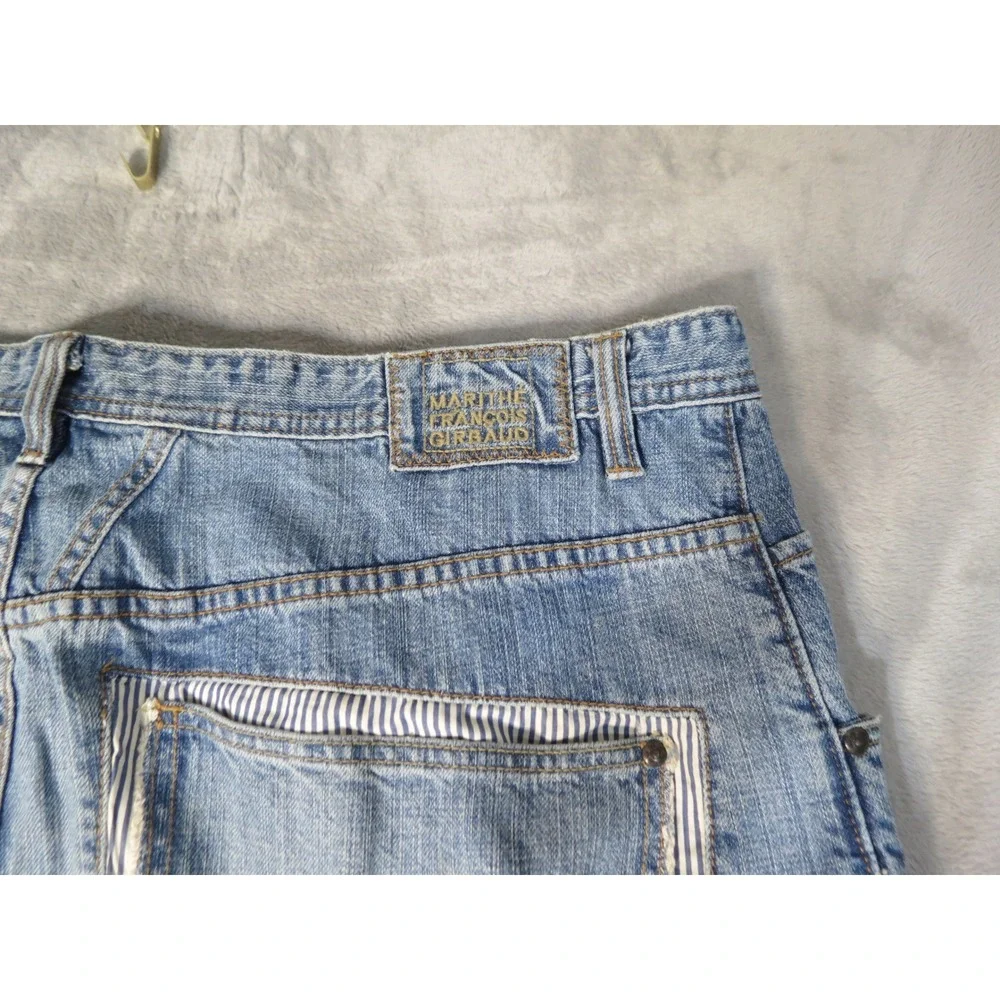 Vintage Marithe Francois Girbaud Jeans Mens 42 Blue Relaxed Straight Leg 90s